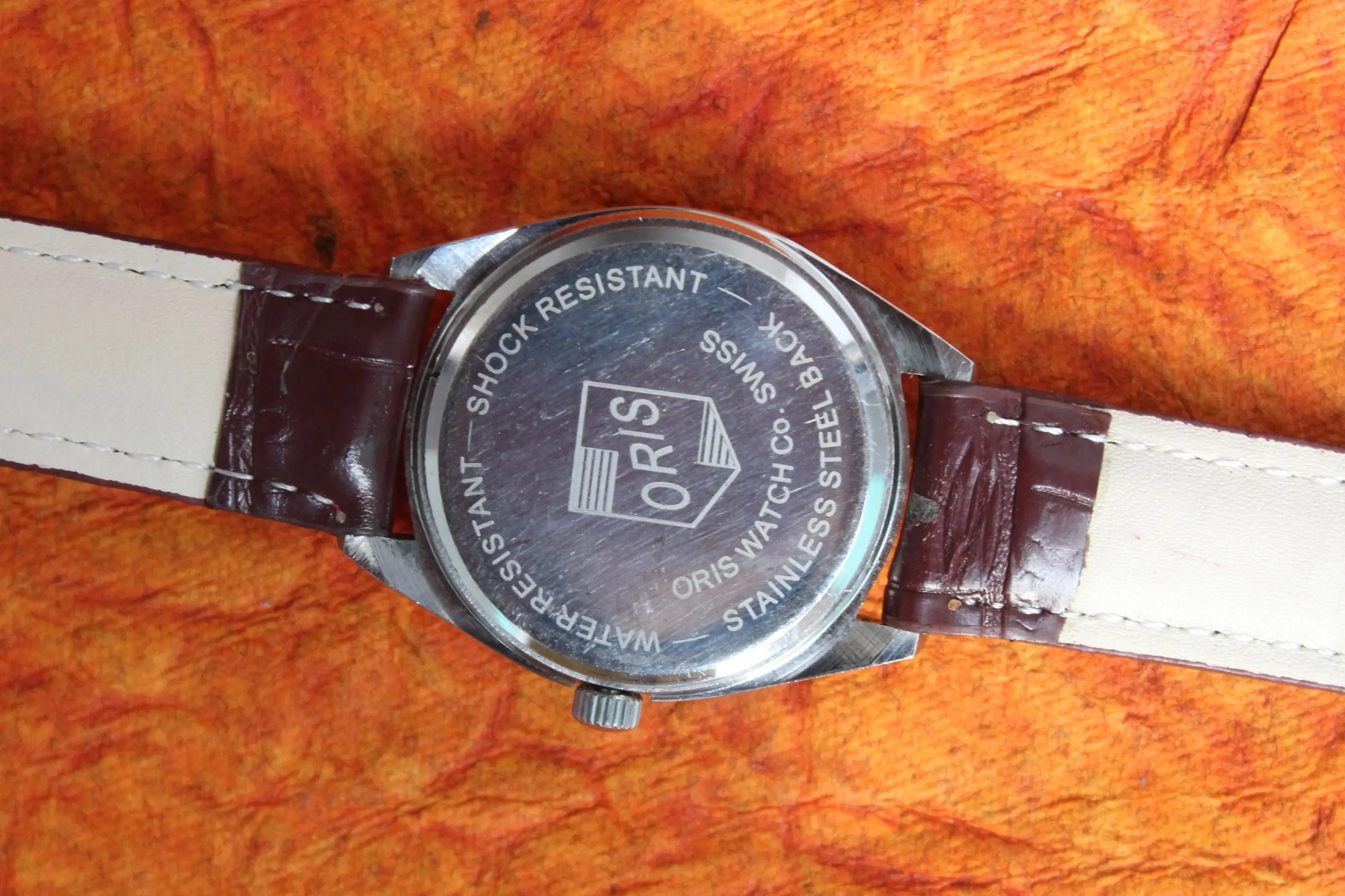 Oris Wristwatch 17 Jewels FHF ST96 Mechanical Hand Wind Swiss Made Movement