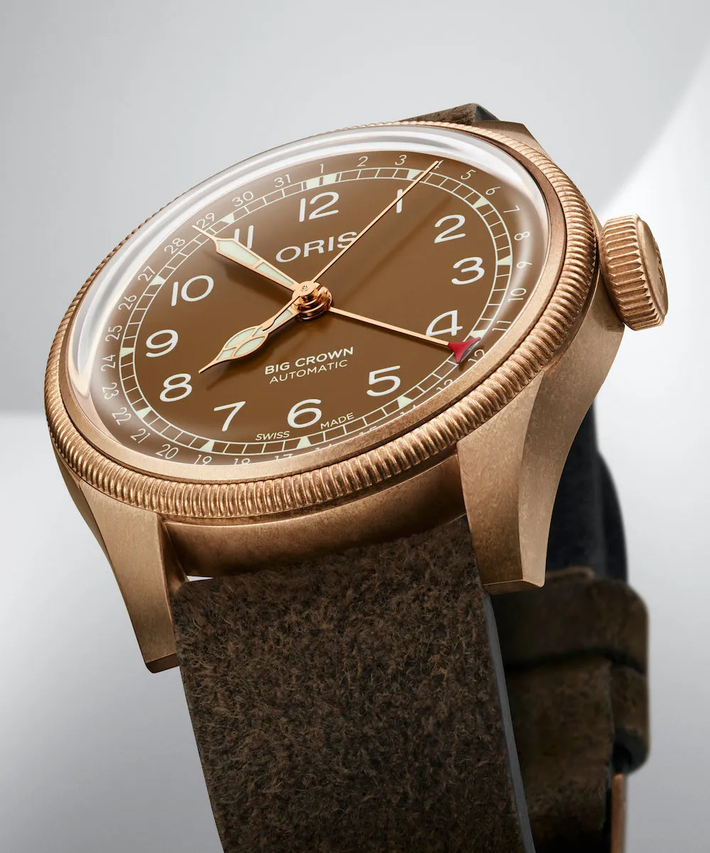 ORS Watch Big Crown Pointer Date Bronze D
