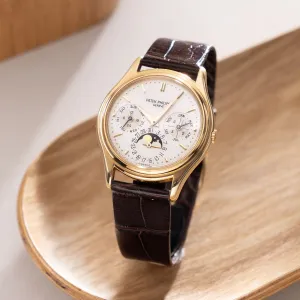 Patek Philippe Perpetual Calendar Second Series with Archive Extract Ref 3940