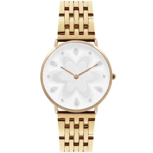 Q-Era Rose Gold  Steel Women's  Watch - QV2802-87