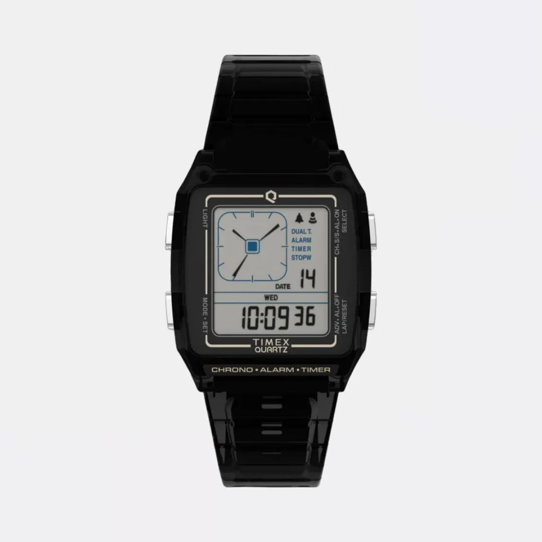 Q Timex LCA 35mm Resin Strap Watch