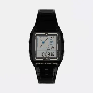 Q Timex LCA 35mm Resin Strap Watch