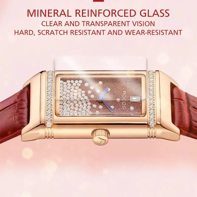 ROCOS R0239 Luxury Diamond Woman Watches