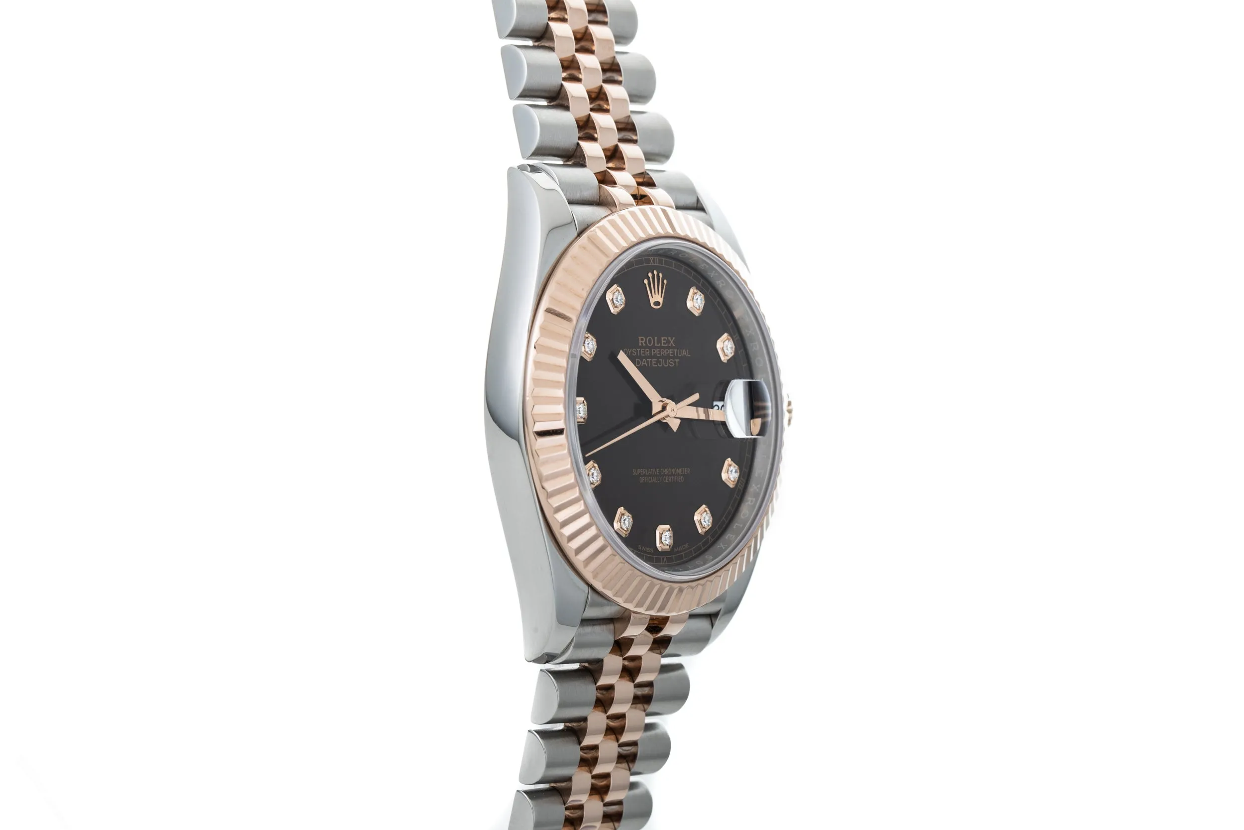 Rolex Datejust 41 Two-Tone Diamond Dial