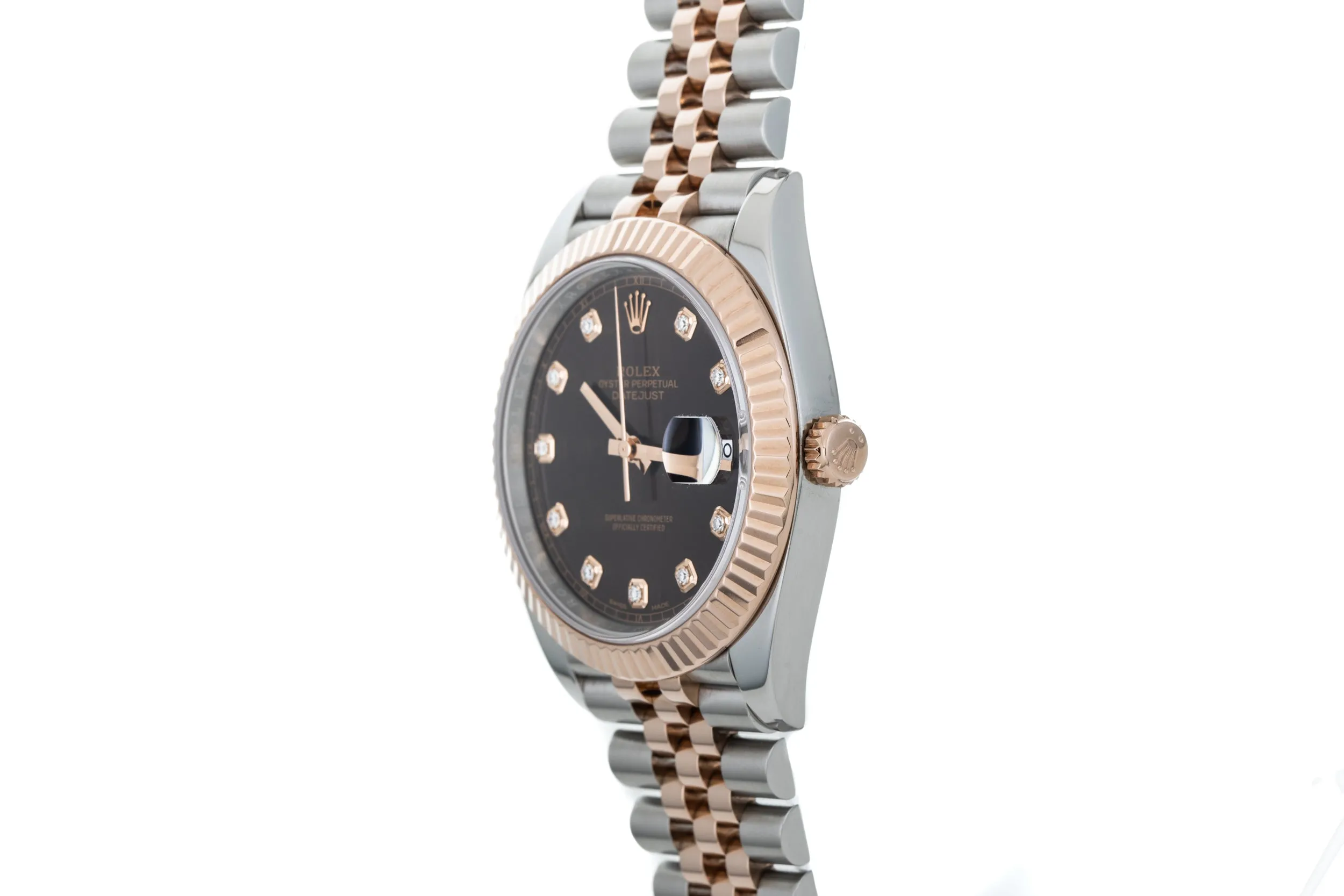 Rolex Datejust 41 Two-Tone Diamond Dial