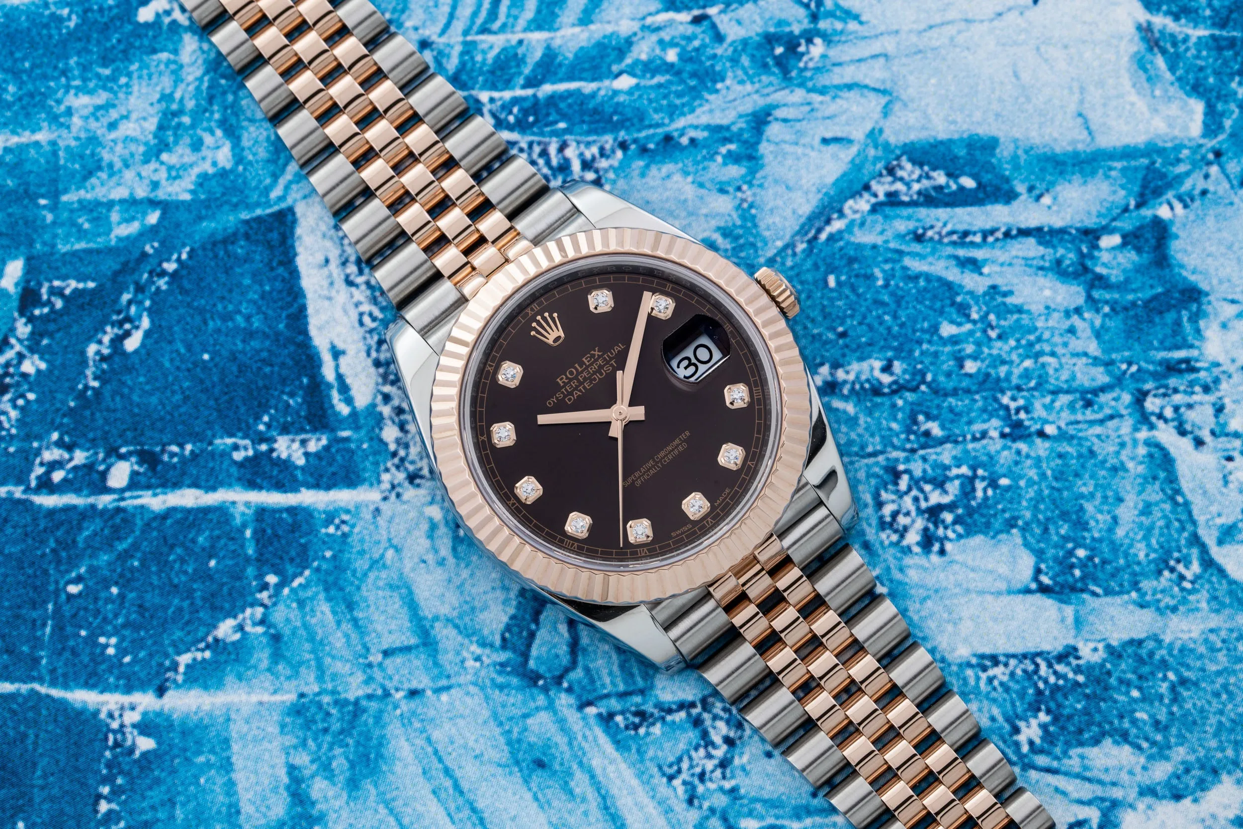 Rolex Datejust 41 Two-Tone Diamond Dial