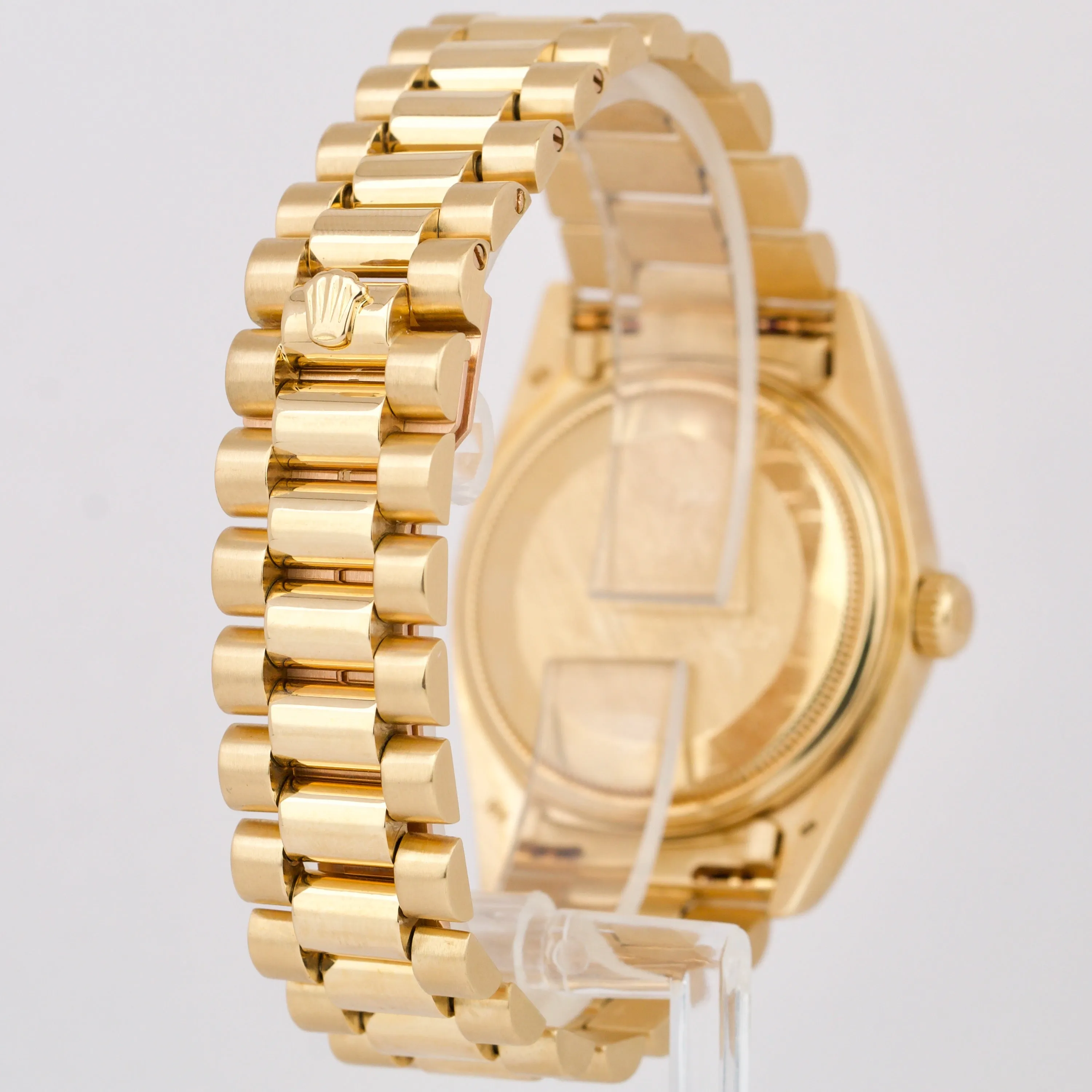 Rolex Day-Date President Champagne 36mm 18K Yellow Gold QUICKSET Watch 18038
