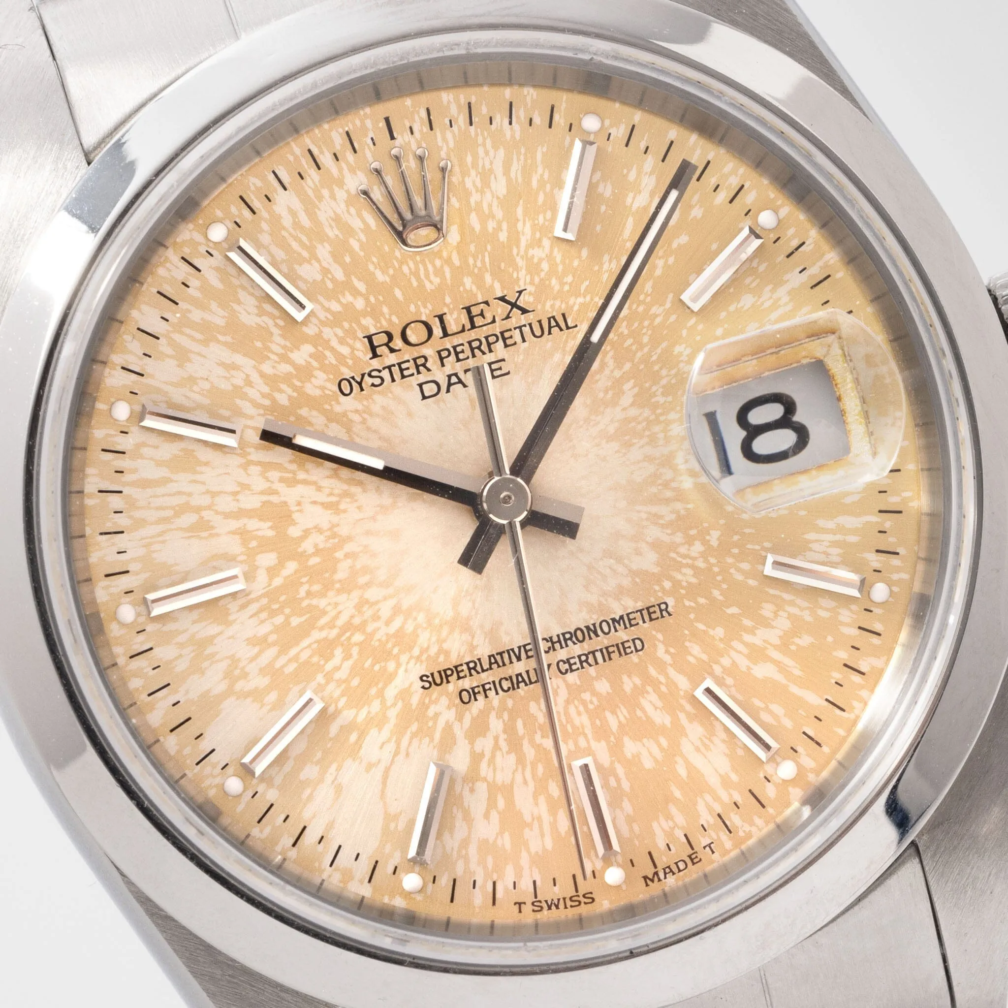 Rolex Oyster Perpetual Date Tropical Dial Ref 15200