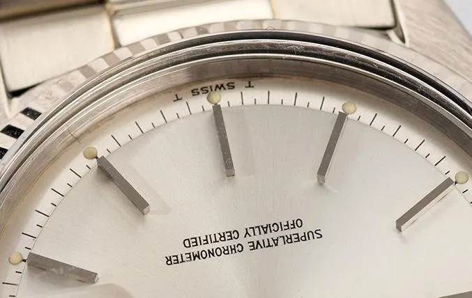 Rolex White Gold Day-Date Silver Dial 1803