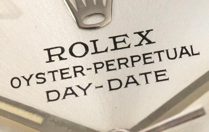 Rolex White Gold Day-Date Silver Dial 1803