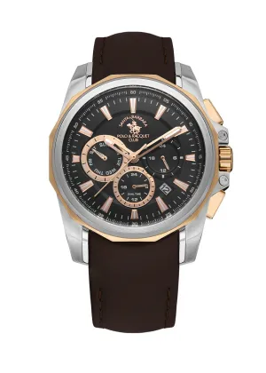 Santa barbara polo & racquet club Analog Blue Dial Men's Watch-SB.1.10511-2