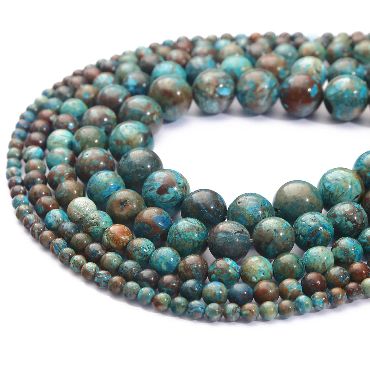 Sea Breeze Stone Adornment - Natural Plus Color Sea Chain