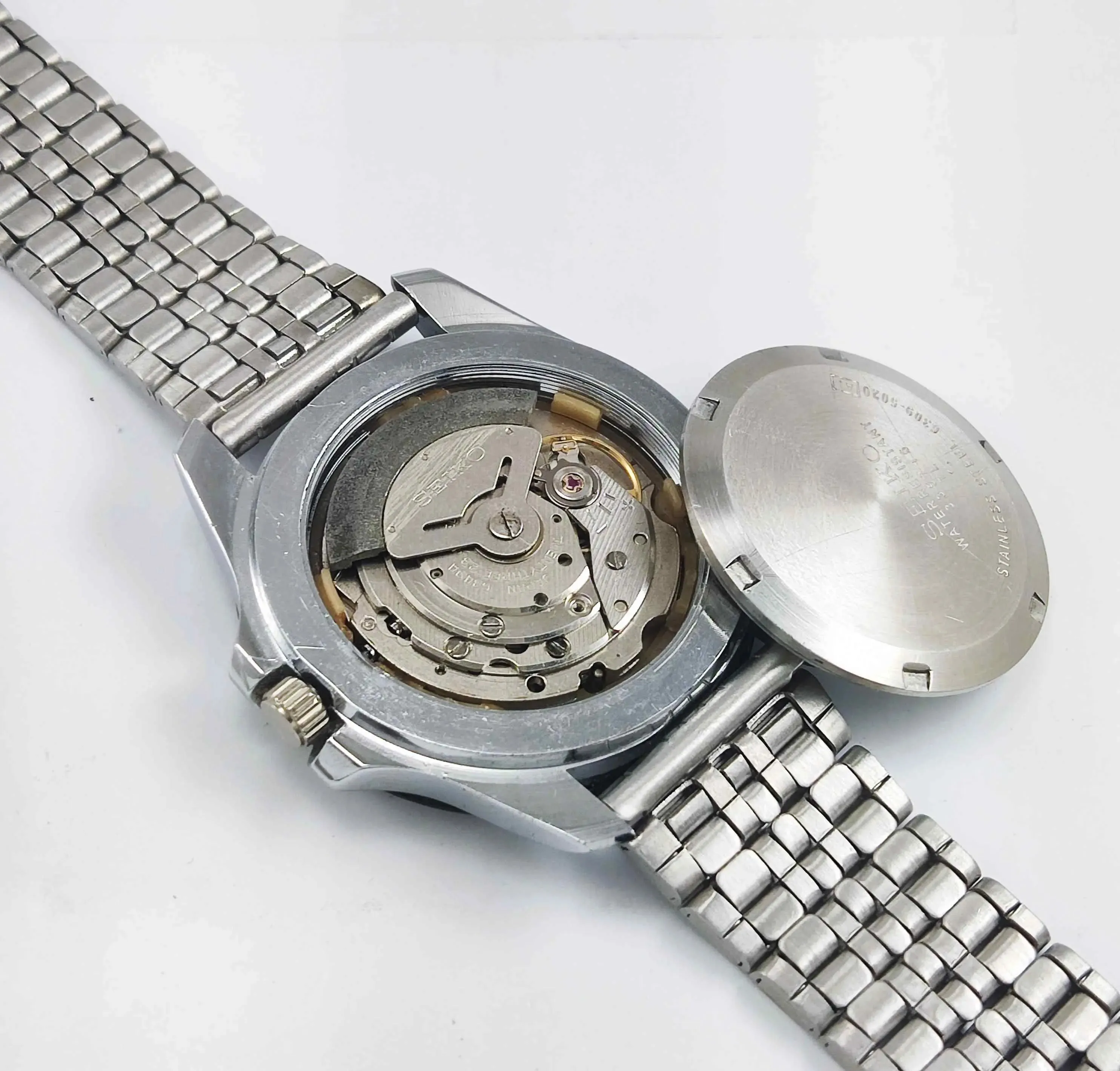 Seiko Automatic 6349A Green Dial 23 Jewels Men's Sports Watch