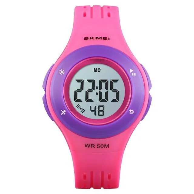SKMEI 1455 LED Sport Style Children Watches for Boys or Girls