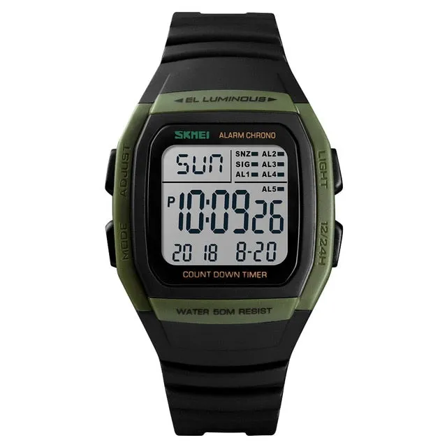 SKMEI Waterproof Sport Watch For Men