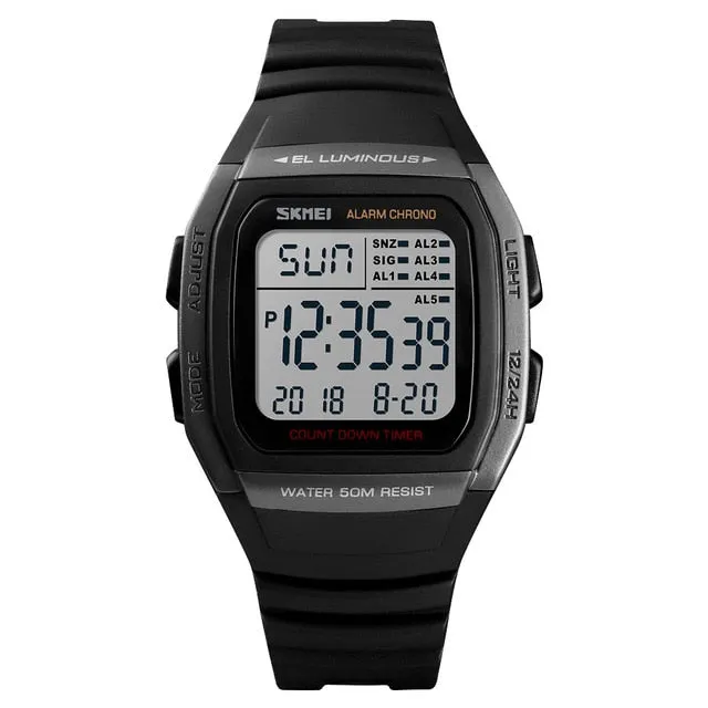 SKMEI Waterproof Sport Watch For Men