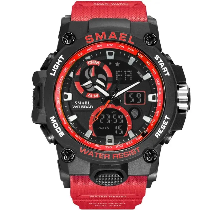 SMAEL 50m Waterproof  Sport Watch