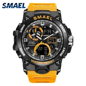 SMAEL 50m Waterproof  Sport Watch