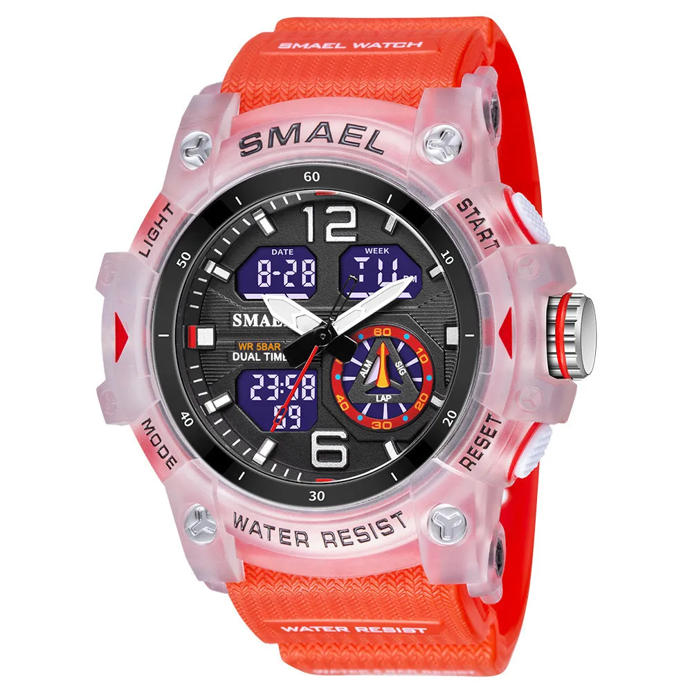 SMAEL Analog Digital Sports Watch For Men 8007
