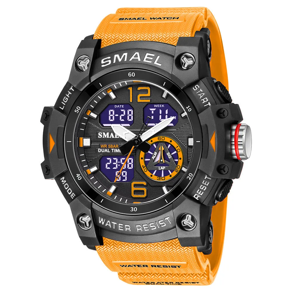 SMAEL Analog Digital Sports Watch For Men 8007