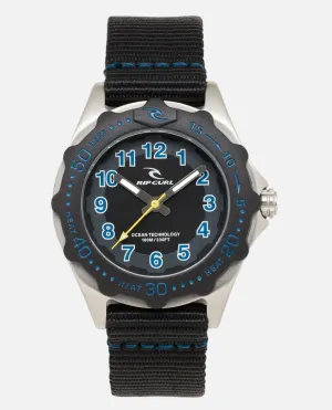 Super Tubes Tide Watch - Black