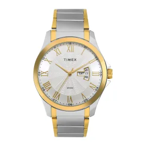 Timex Silver-Toned Dial Men Watch - TW000X111