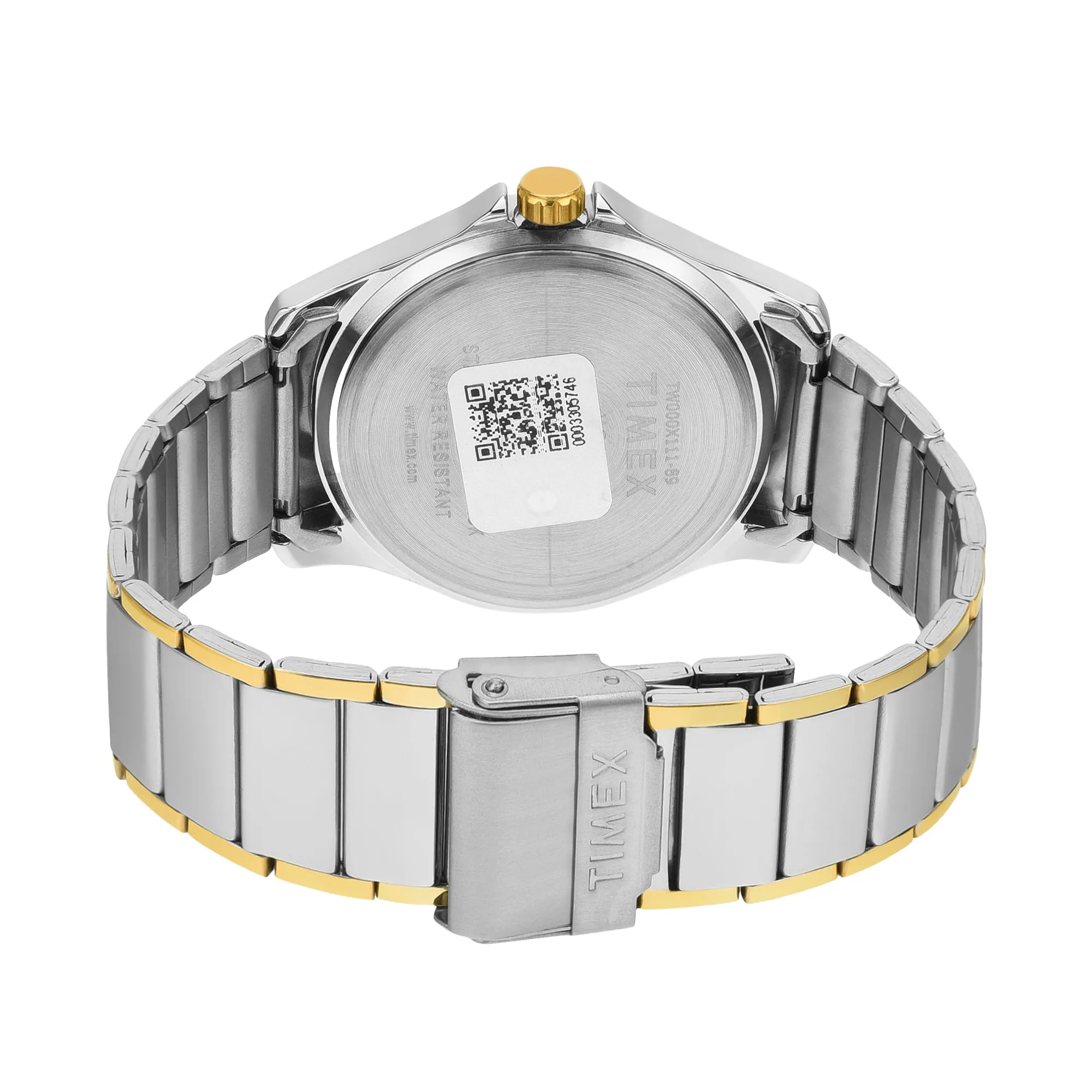 Timex Silver-Toned Dial Men Watch - TW000X111