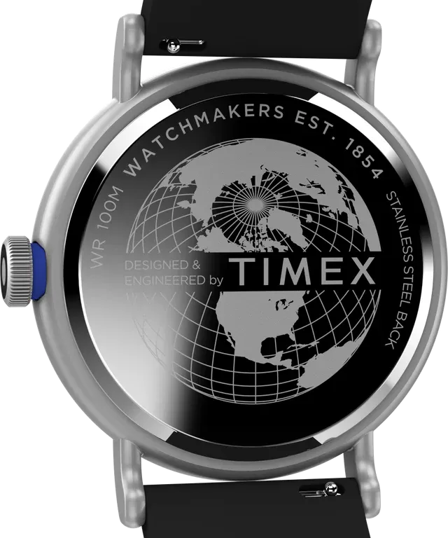 Timex Standard Diver Mens 43mm Eco-Friendly Rubber Strap Watch TW2V71800