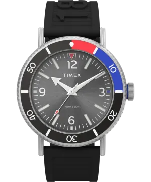 Timex Standard Diver Mens 43mm Eco-Friendly Rubber Strap Watch TW2V71800