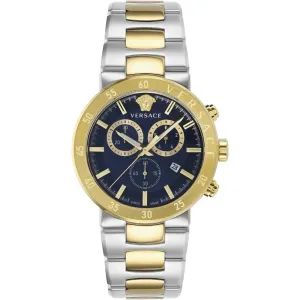 Versace Blue 43 mm Dial Men Analogue Watch - VEPY00720