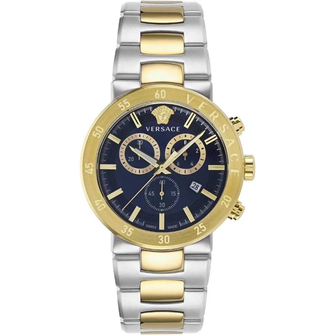 Versace Blue 43 mm Dial Men Analogue Watch - VEPY00720