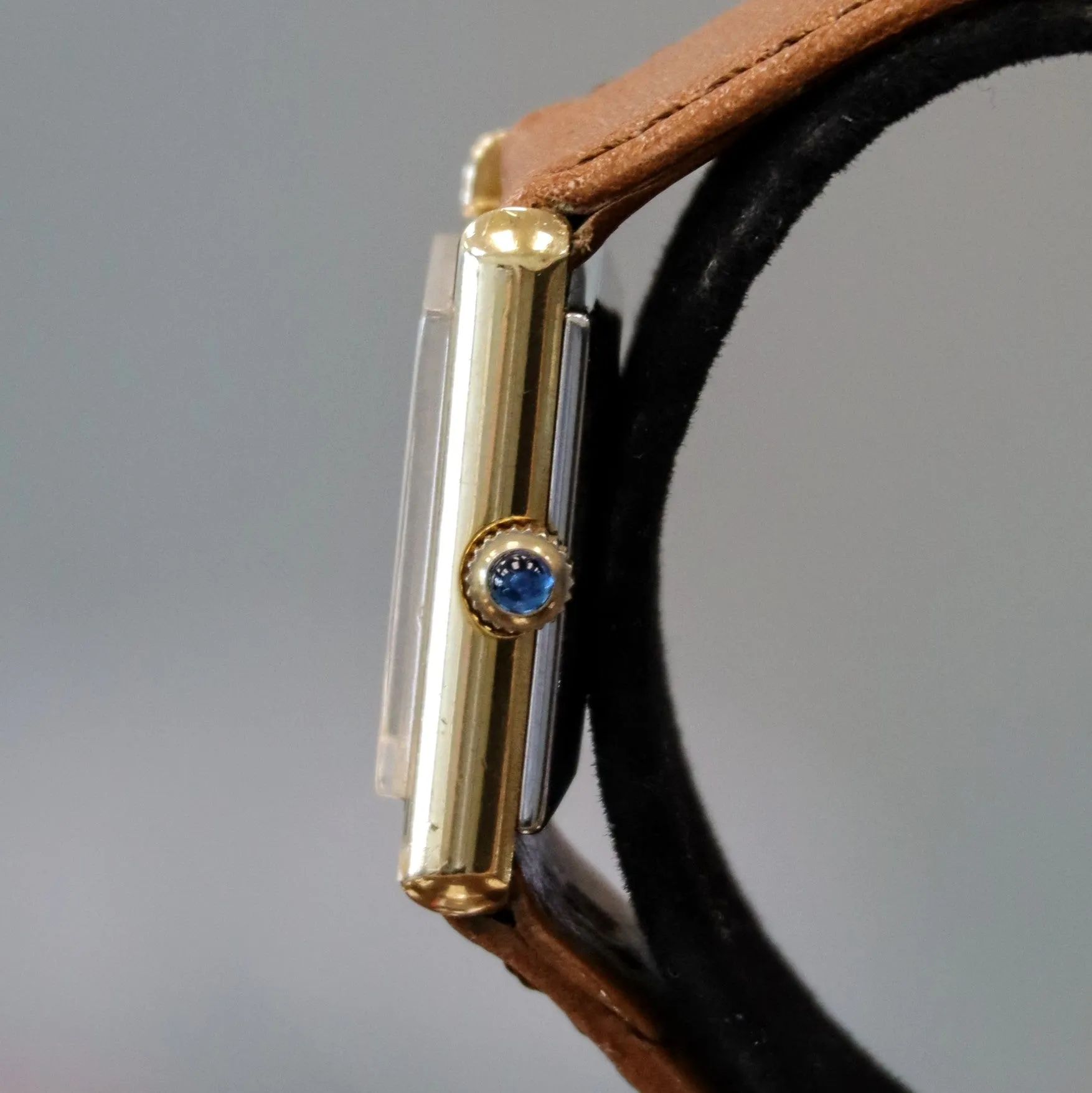 Vintage HELBROS Tank Watch 17 Jewels Mechanical Wristwatch Cal. Helbros 22