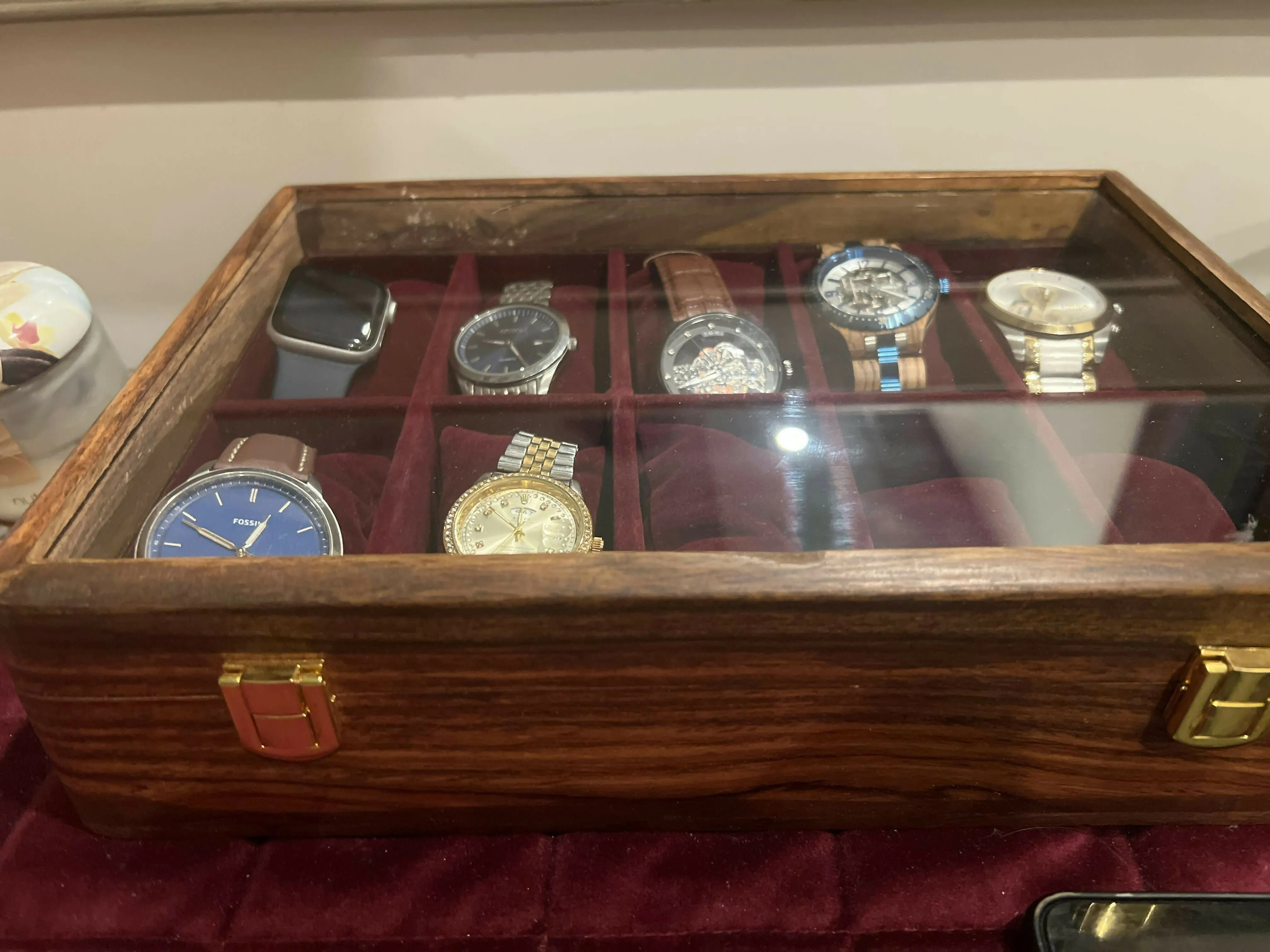 Watch box for 10 Watches