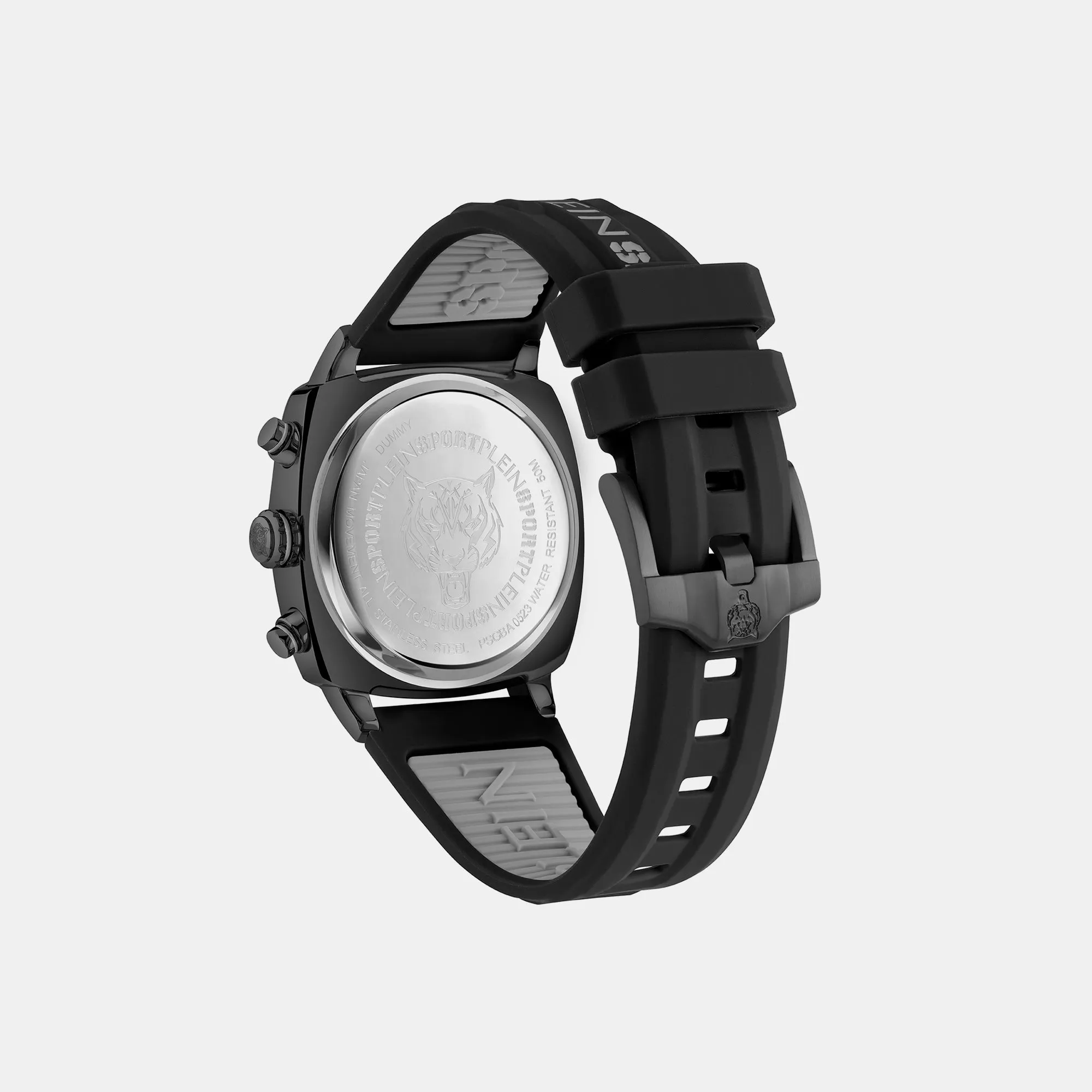 Wildcat Men Black Chronograph Silicon Watch PSGBA0523