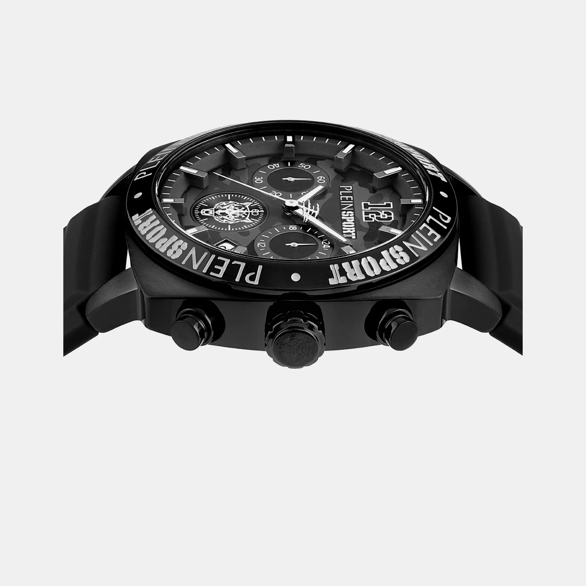 Wildcat Men Black Chronograph Silicon Watch PSGBA0523