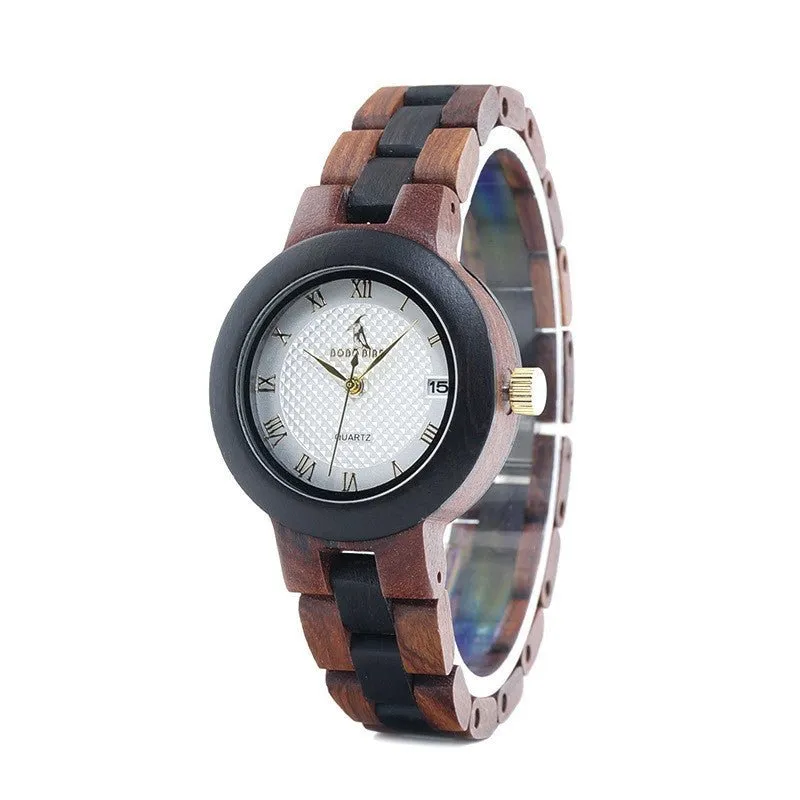 Wooden Women's Quartz Watch