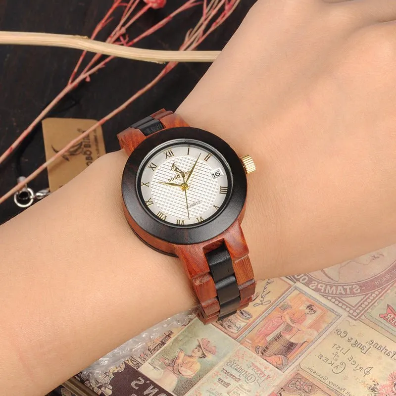 Wooden Women's Quartz Watch