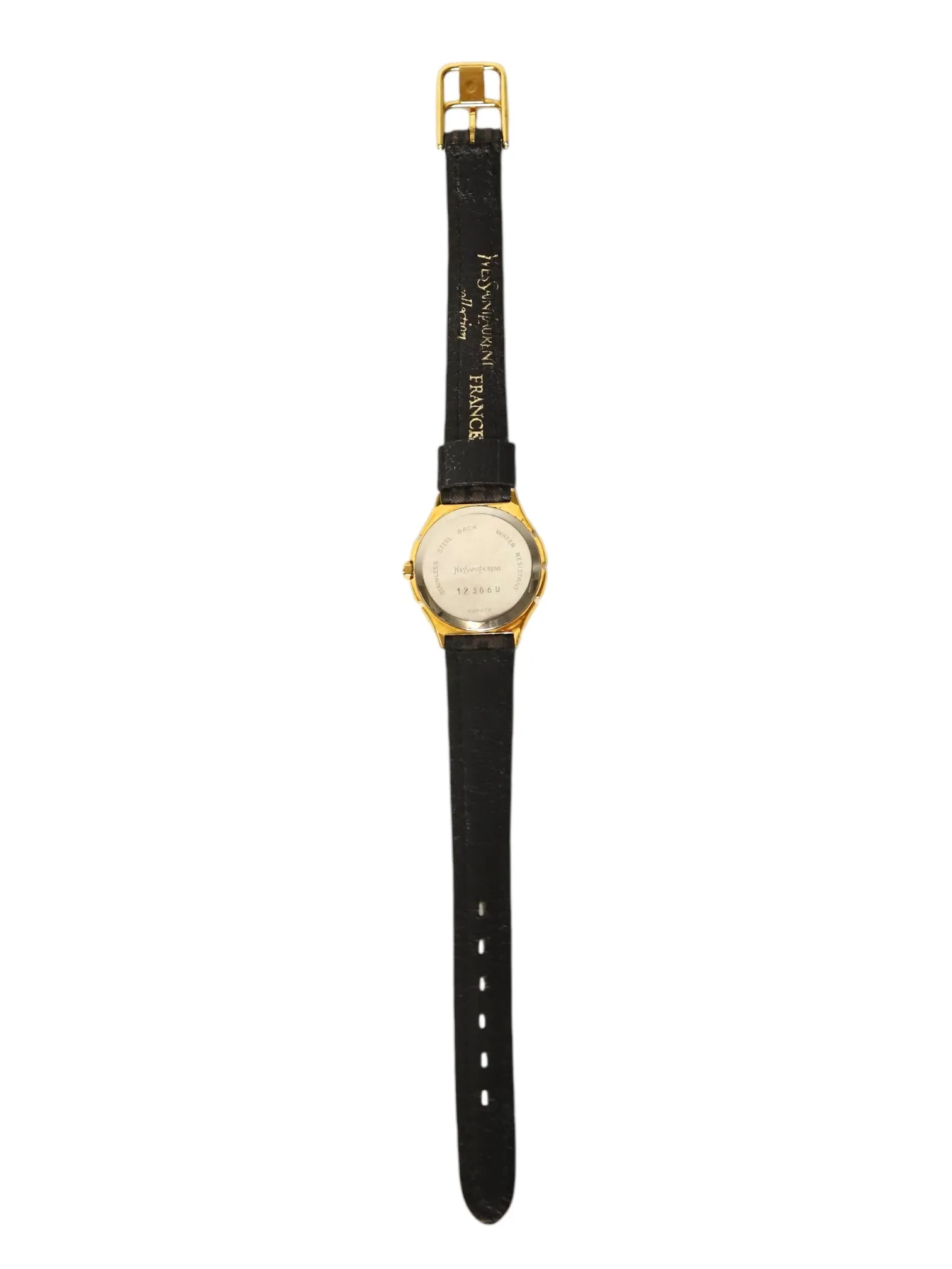 YSL 660 18 Gold Plated Watch