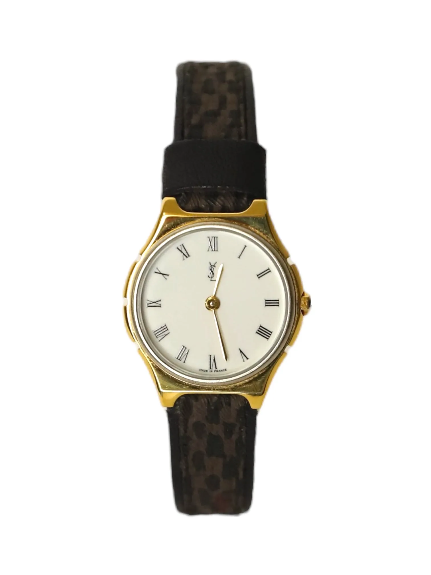 YSL 660 18 Gold Plated Watch